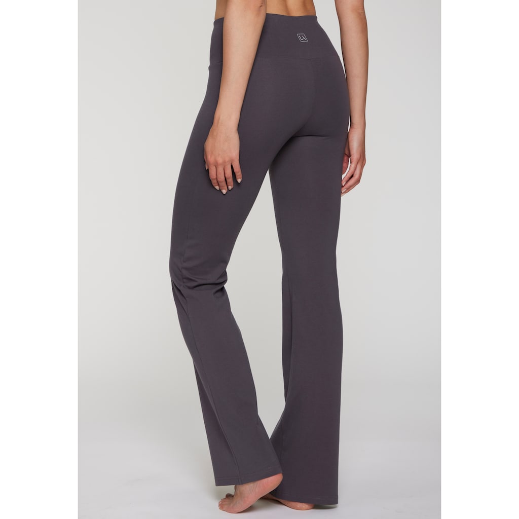 LASCANA ACTIVE Jazzpants, mit breitem Bündchen