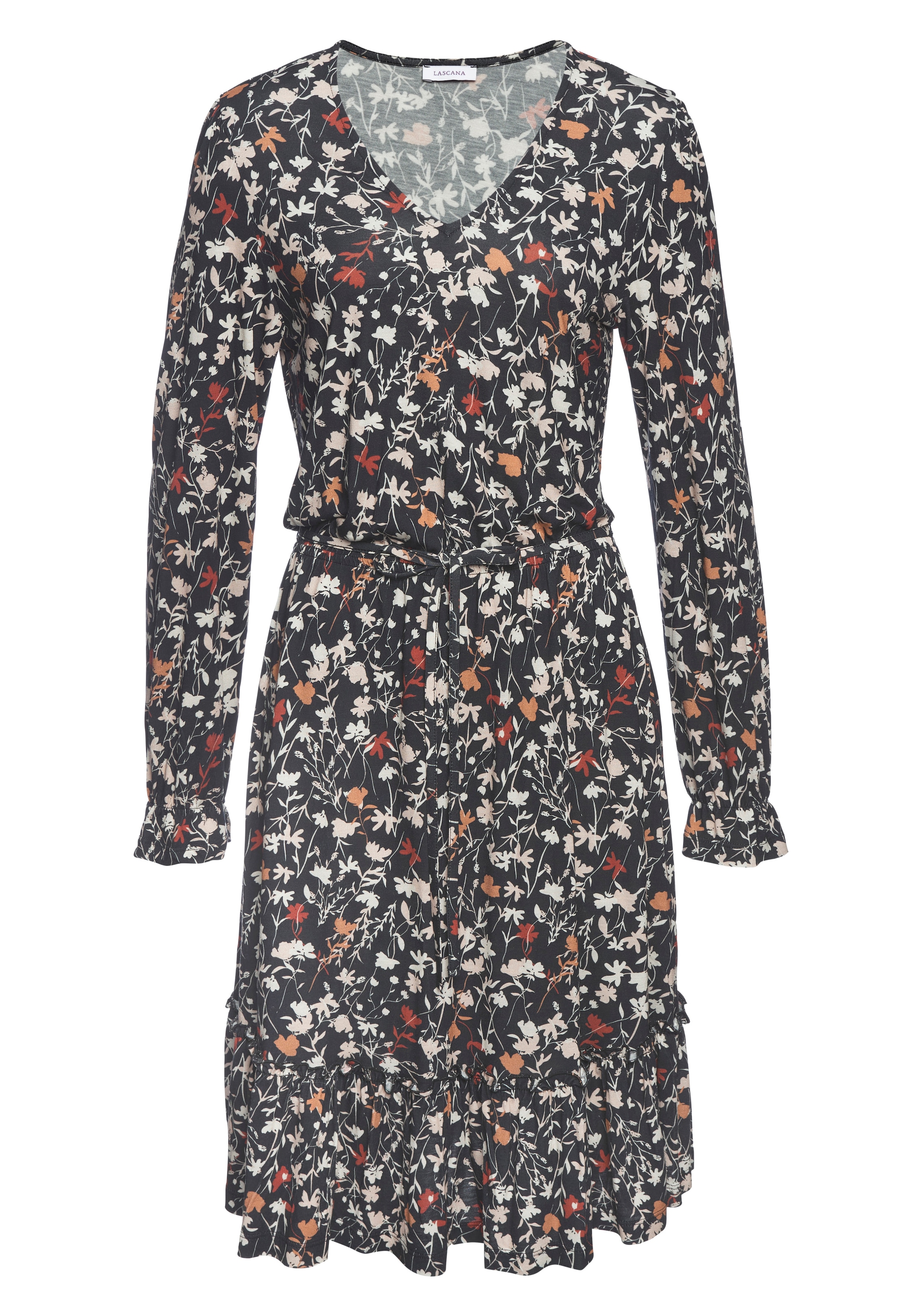 LASCANA Robe en jersey Sans poches