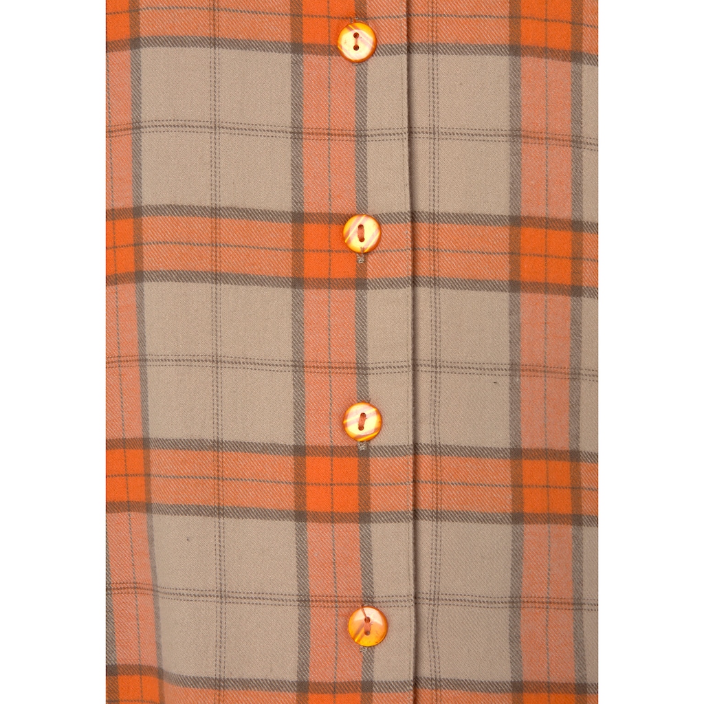 Vivance Dreams Pyjama, (2 tlg.), aus kuschelig weichem Flanell