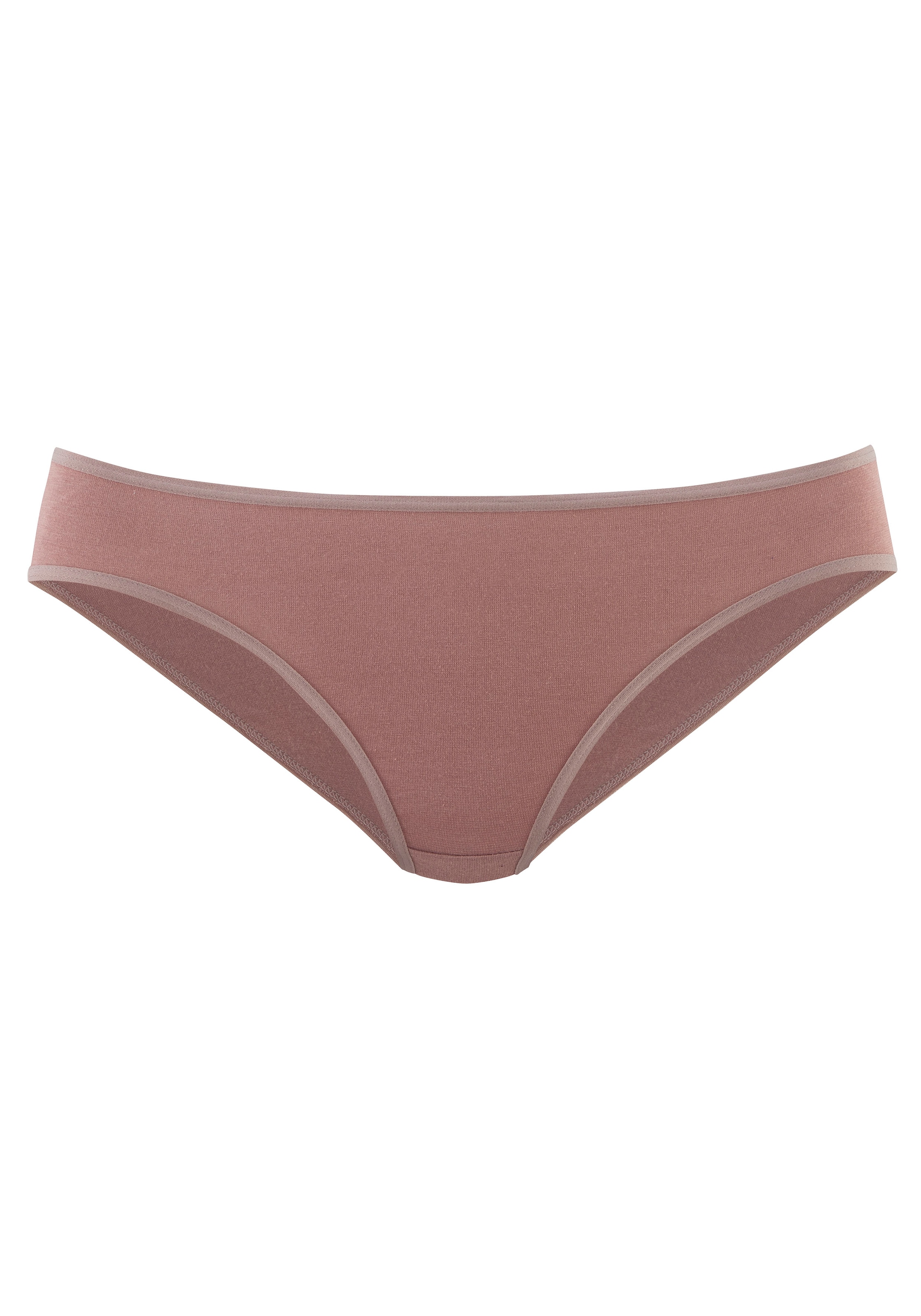 petite fleur Bikinislip, (10er-Pack), aus elastischer Baumwolle