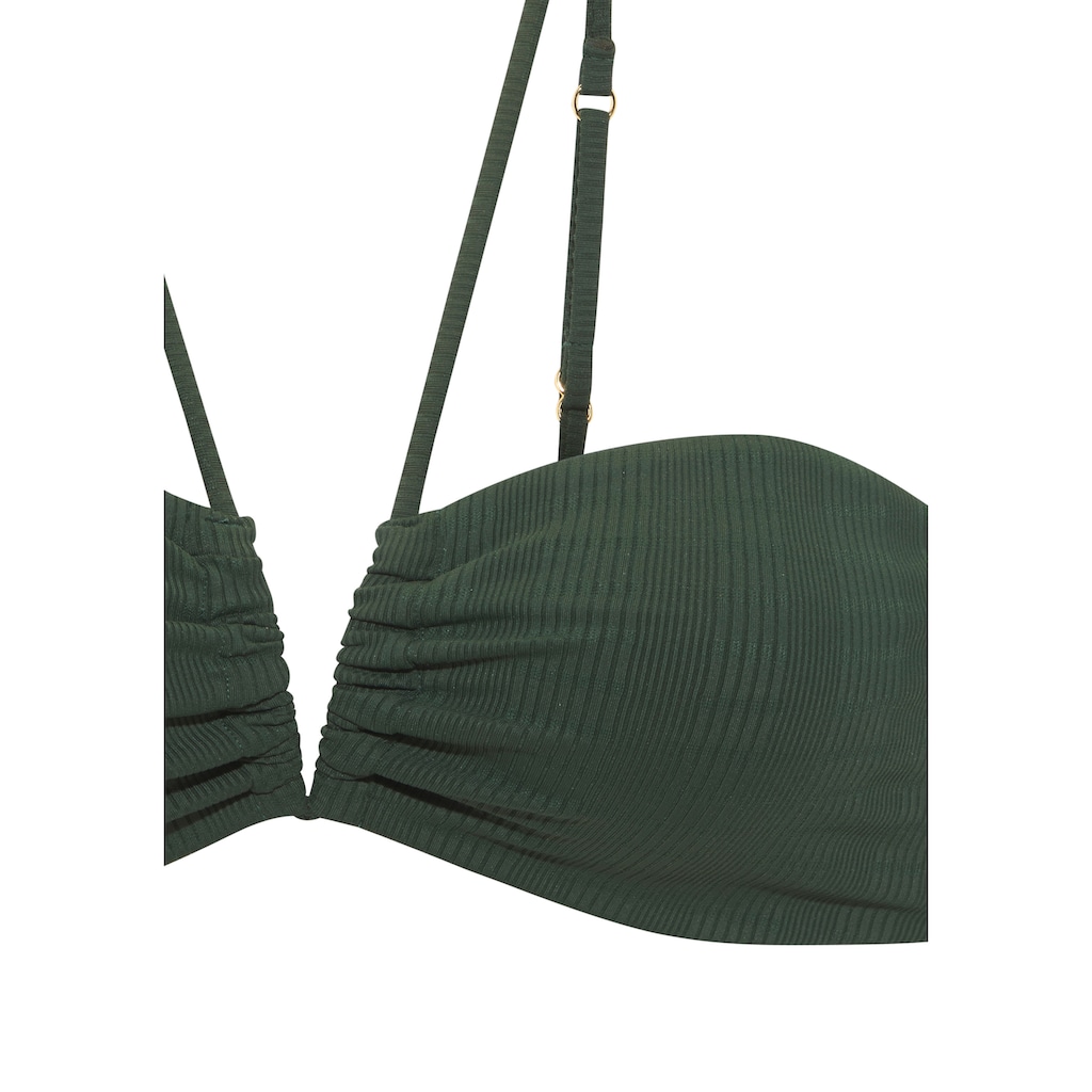 Copenhagen Studios Bandeau-Bikini-Top »Nela«, mit V-förmigem Cut-Out vorn