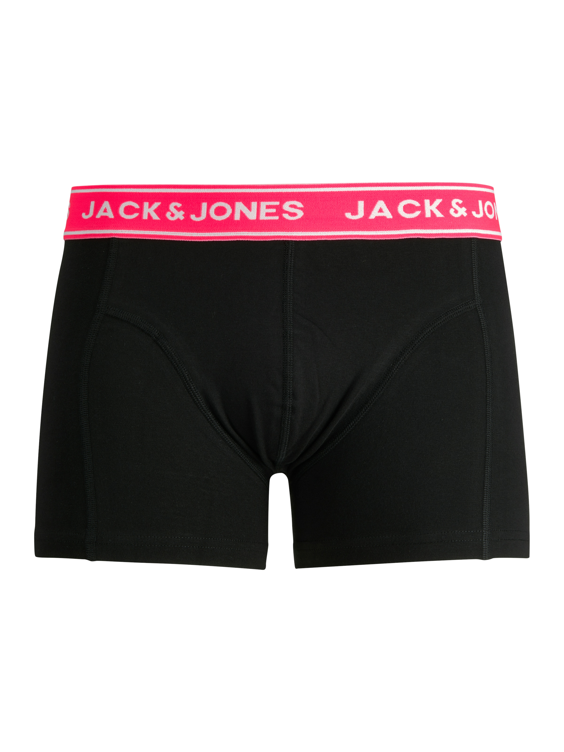 Jack & Jones Tronc »JACCRISP im 6er Pack mit Logobund und Stretchkomfort« Packung, 6 cuis unifarben mit Farbeinsatz, modisch, eng anliegend, Baumwollmischung