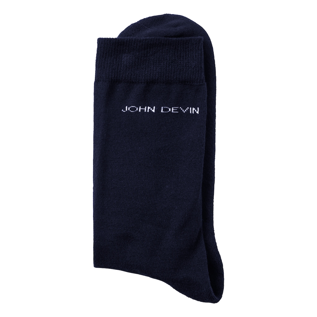 John Devin Basicsocken, (Packung, 7 Paar), für jeden Tag