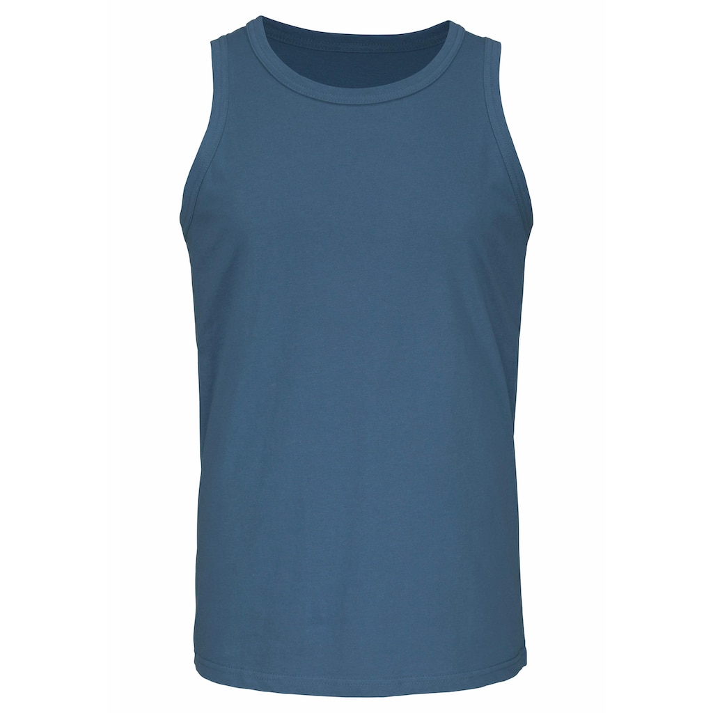 H.I.S Tanktop »Unterhemd für Herren«, (Packung, 3 tlg.), mit Rundhals aus Baumwolle