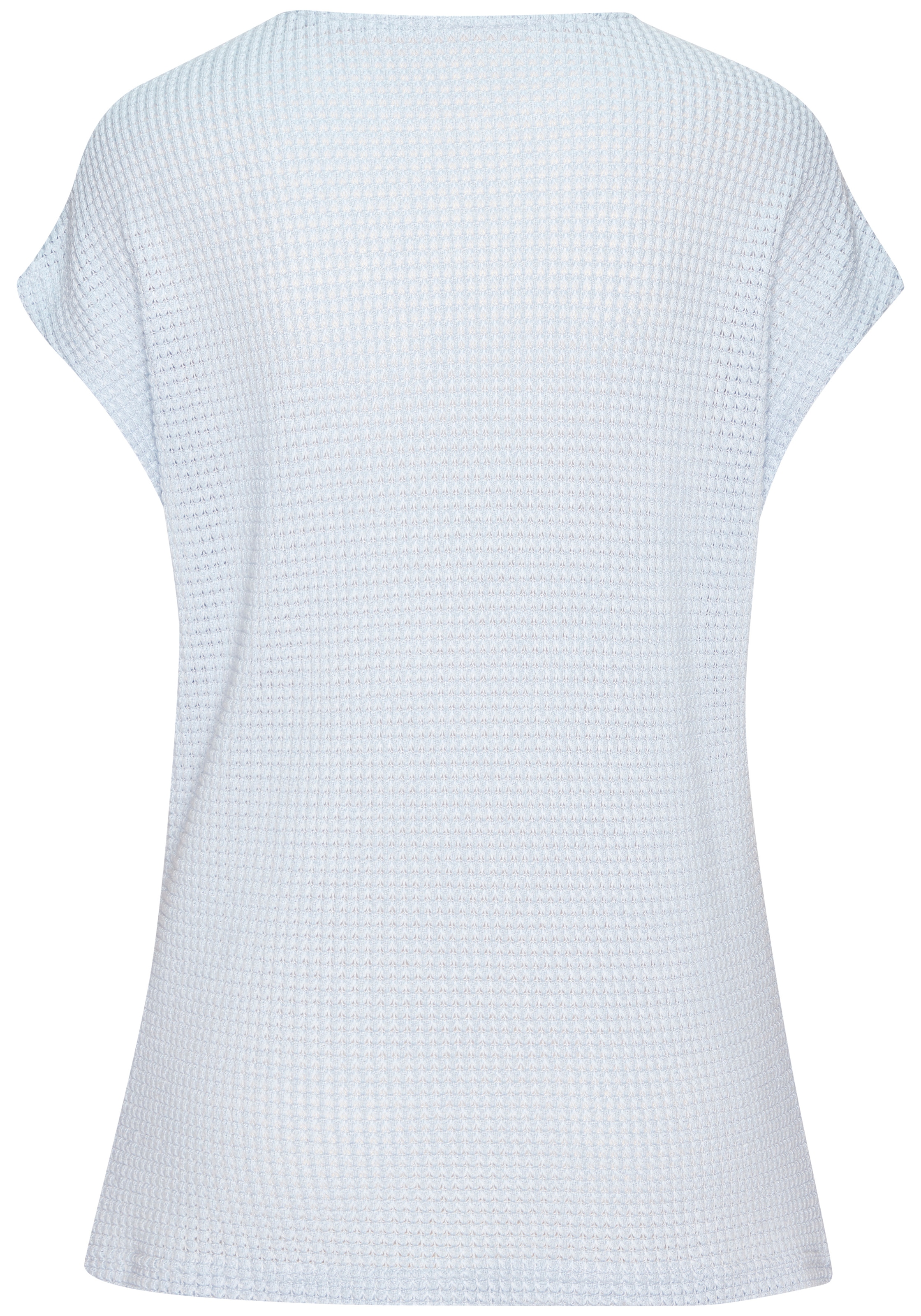 Vivance T-shirt à manches courtes »aus bügelfreiem Waffelstrick«