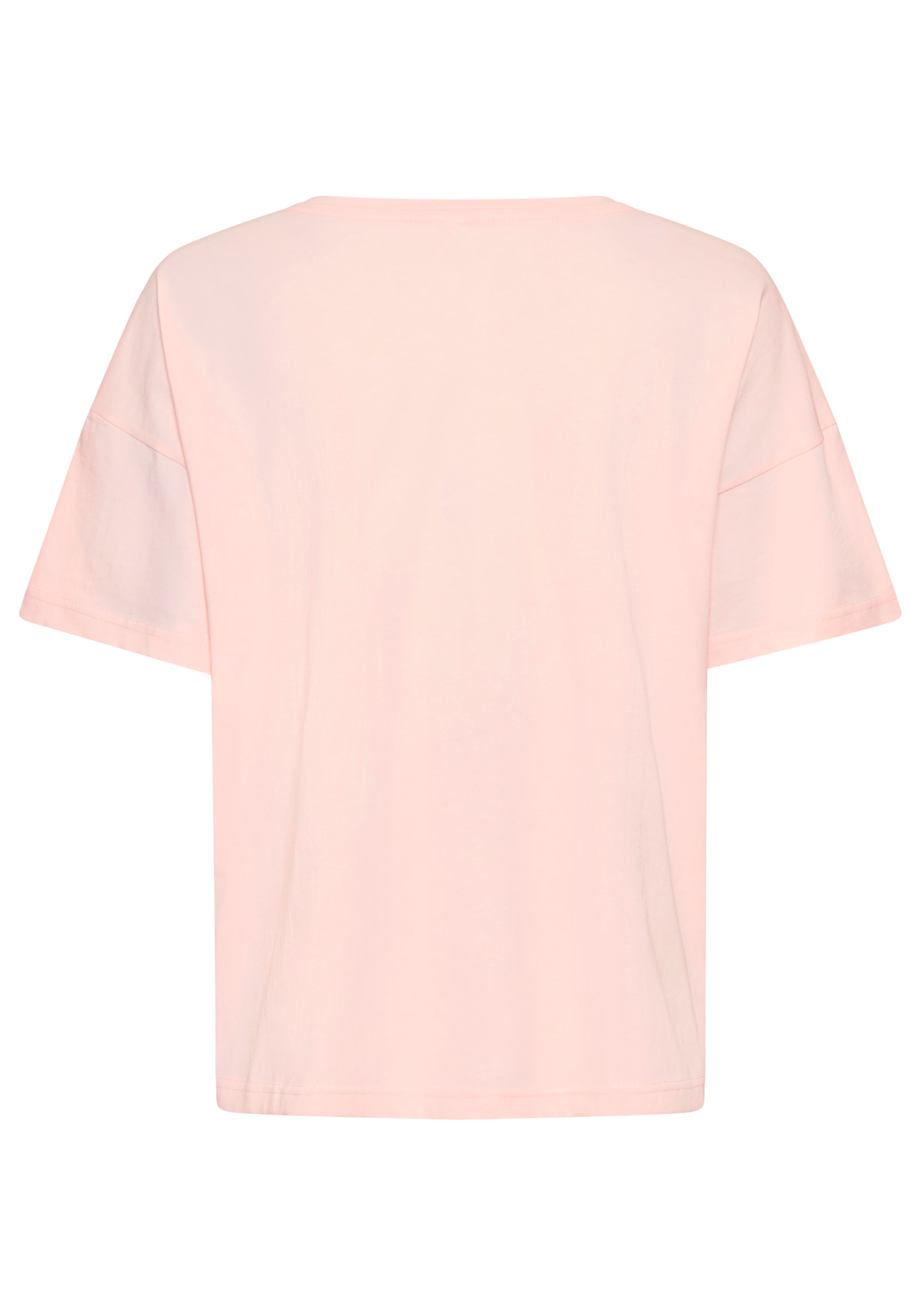 Vivance Dreams Pyjamaoberteil mit frontalem Schriftzug