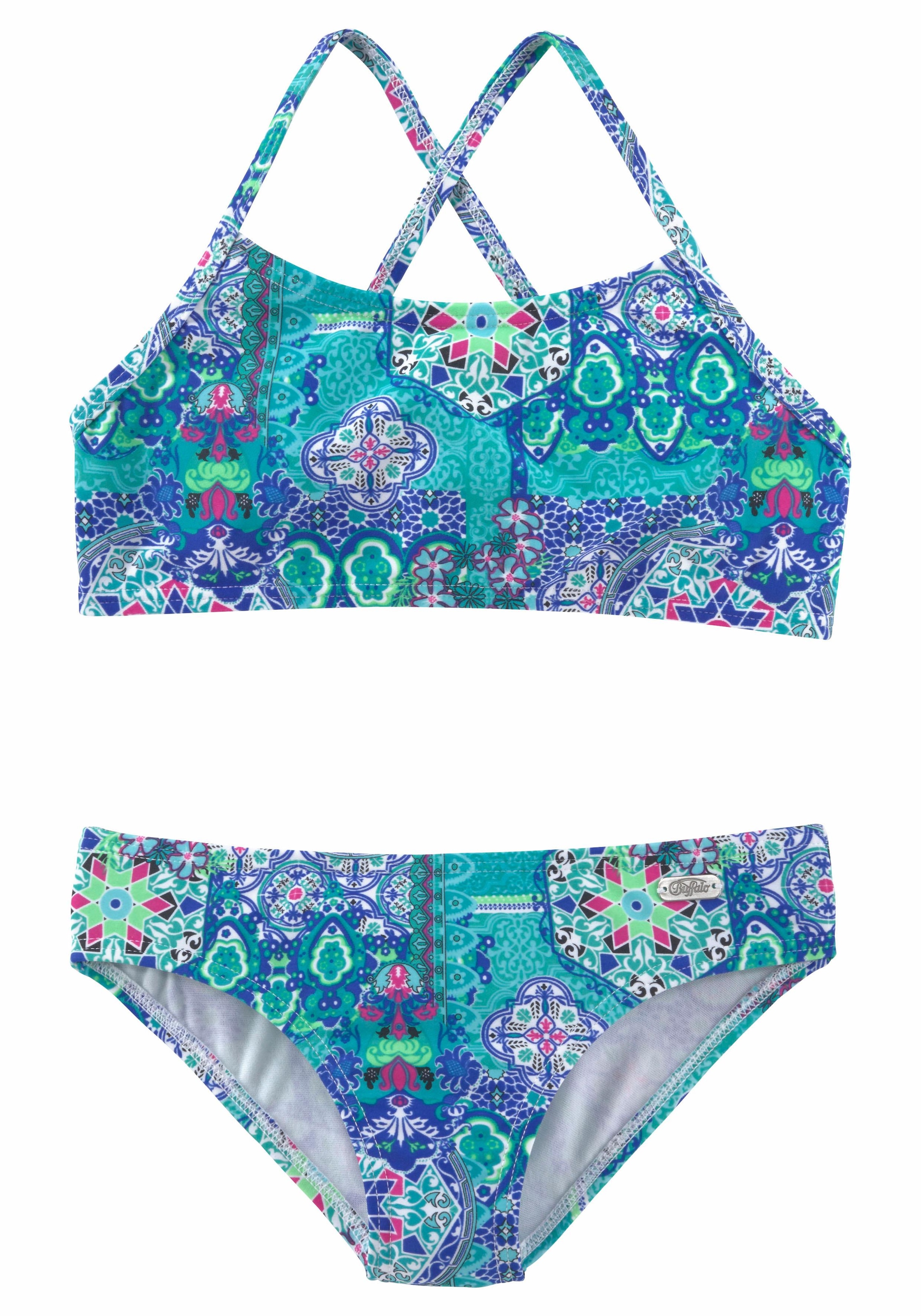 Buffalo Bustier-Bikini »Shari Kids« mit verspieltem Print
