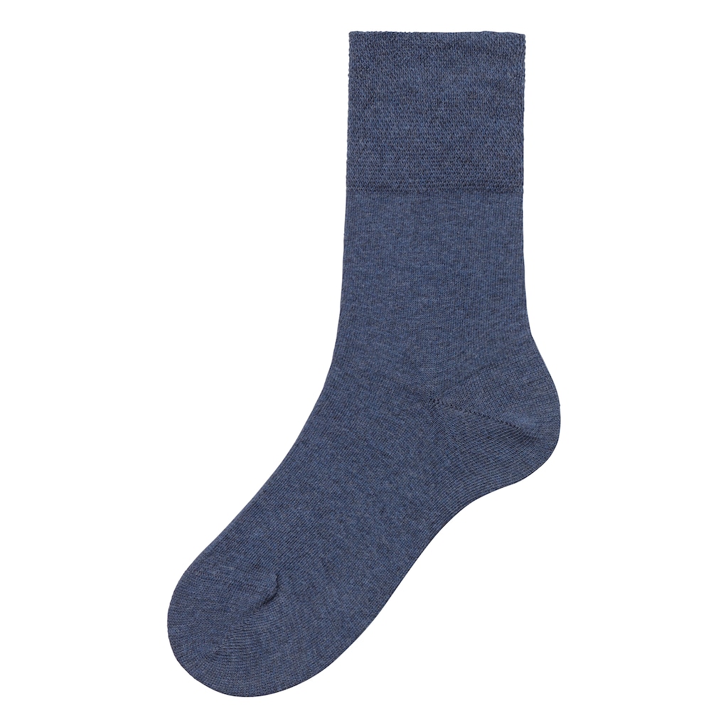 H.I.S Socken, (Packung, 3 Paar), mit Komfortbund auch für Diabetiker geeignet