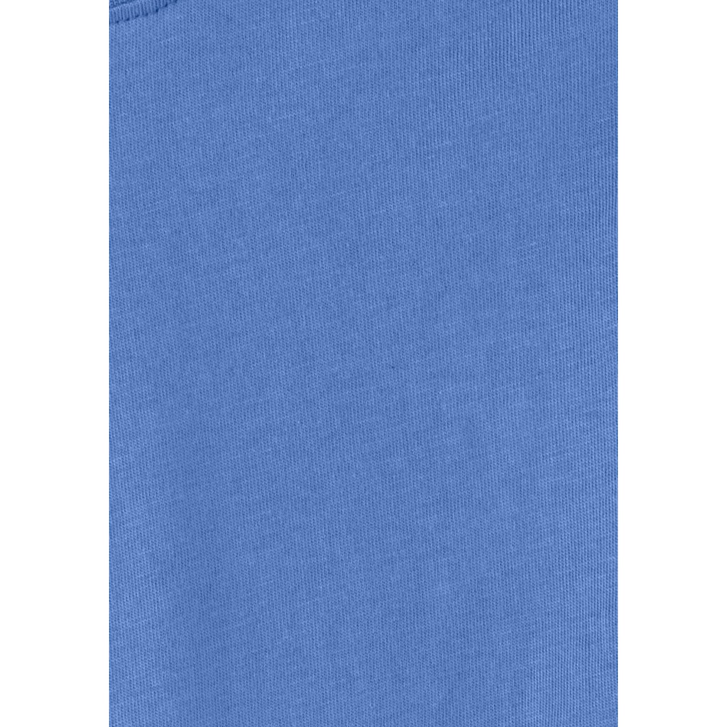 Buffalo Pyjama, (Packung, 2 tlg., 1 Stück), Schlafanzug mit Top in kürzerer und schmaler Form