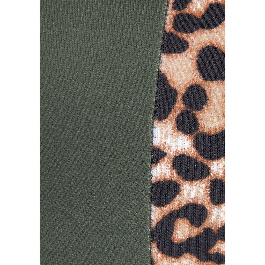 LASCANA Push-Up-Bikini-Top »Adelin«, mit bedruckten Einsätzen