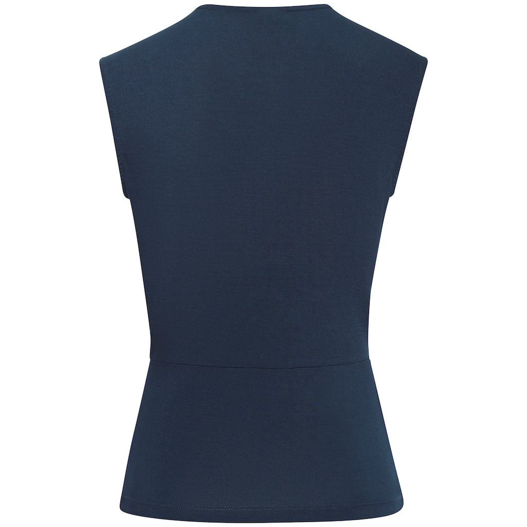 LASCANA Shirttop, mit dezenten Raffungen an der Schulter, elastisches Damentop