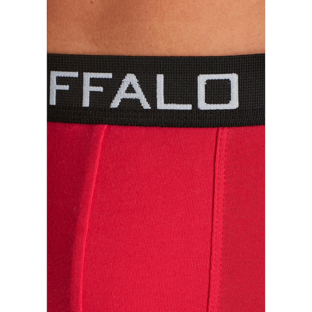 Buffalo Boxer »Boxershorts für Herren«, (Packung, 4 St.), aus Baumwoll-Mix