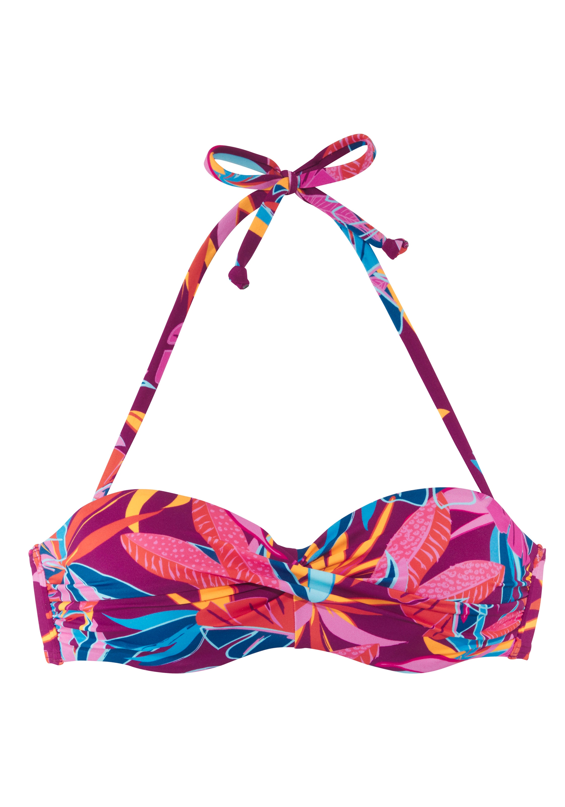 Buffalo Bügel-Bandeau-Bikini-Top »Soleil« mit gedrehter Optik