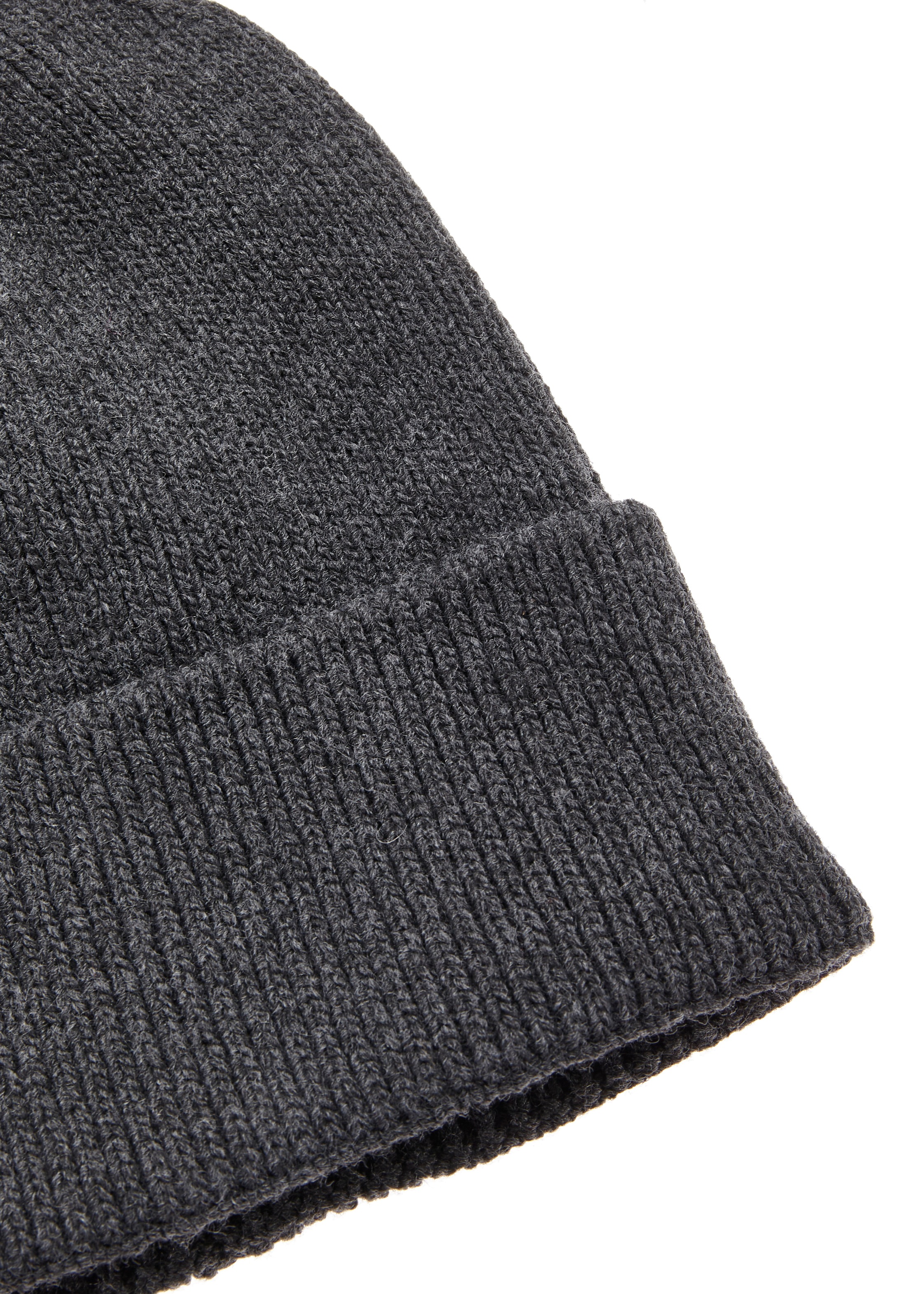 LASCANA Strickmütze "Beanie" mit Umschlag, Wintermütze, Herbstmütze, Mütze, Feinstrick