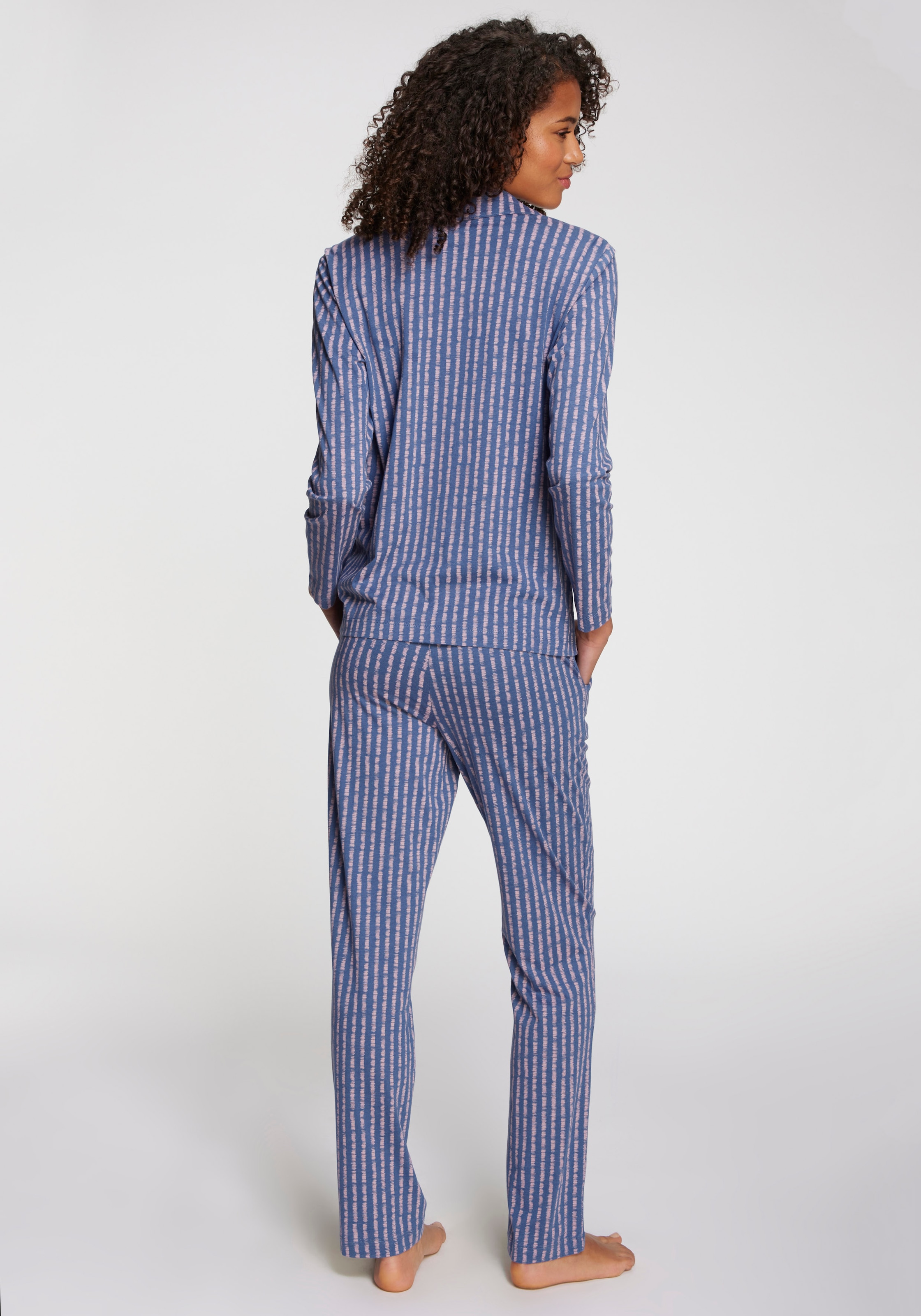 Vivance Dreams Pyjamahose, mit Schönem Allover-Muster