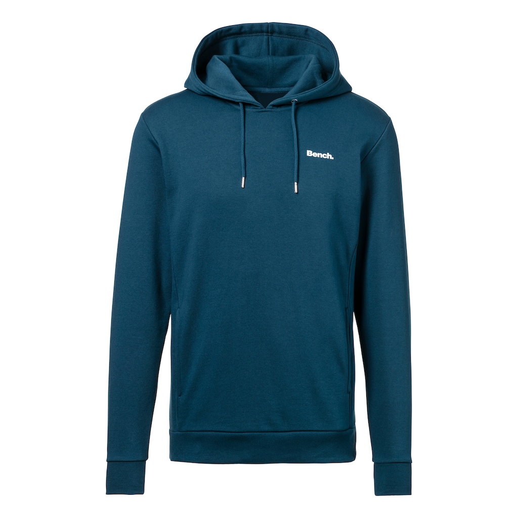 Bench. Loungewear Hoodie, Sweatshirt mit Kapuze und seitlichen Taschen, Baumwollmischung