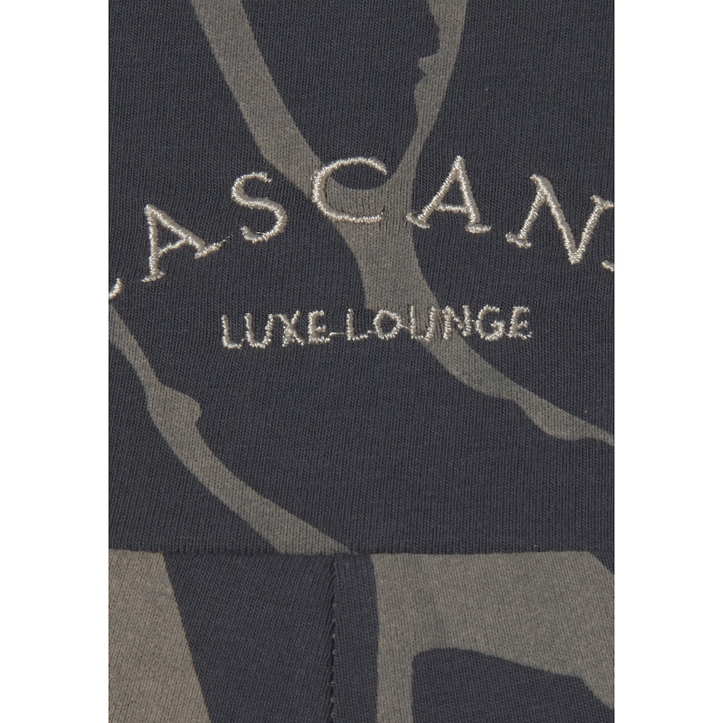 LASCANA Leggings, mit Zebramuster und breitem Bund, Loungewear