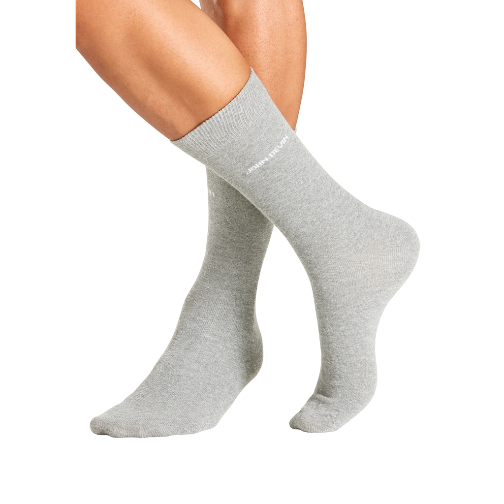 John Devin Basicsocken, (Packung, 7 Paar), für jeden Tag