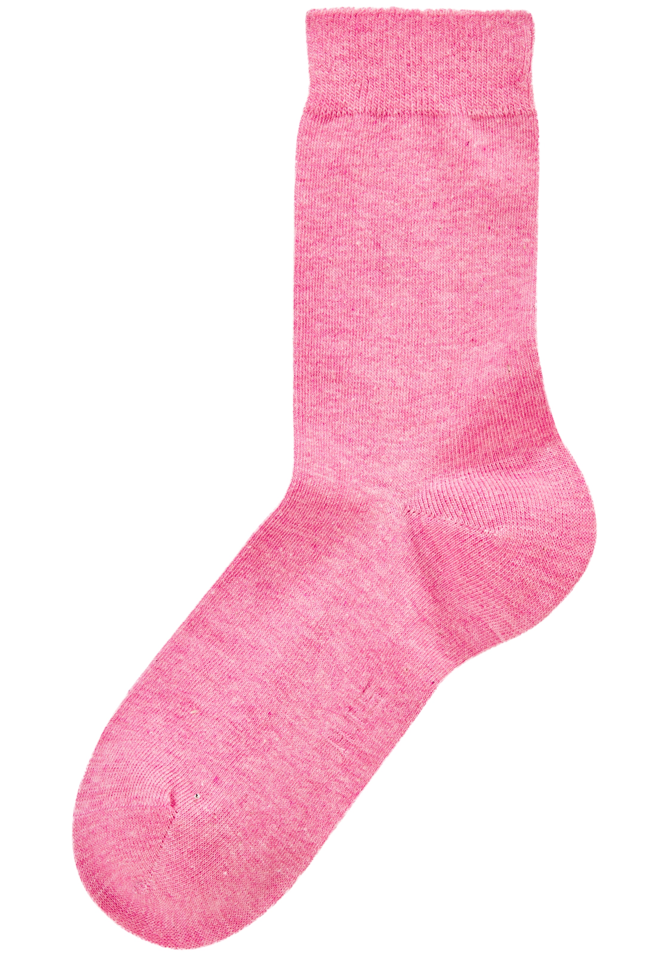 H.I.S Chaussettes basiques »Damensocken, frische melierte Farben; casual« Paquet, 20 Couple tlg. Chaussettes de tous les jours en gros paquet