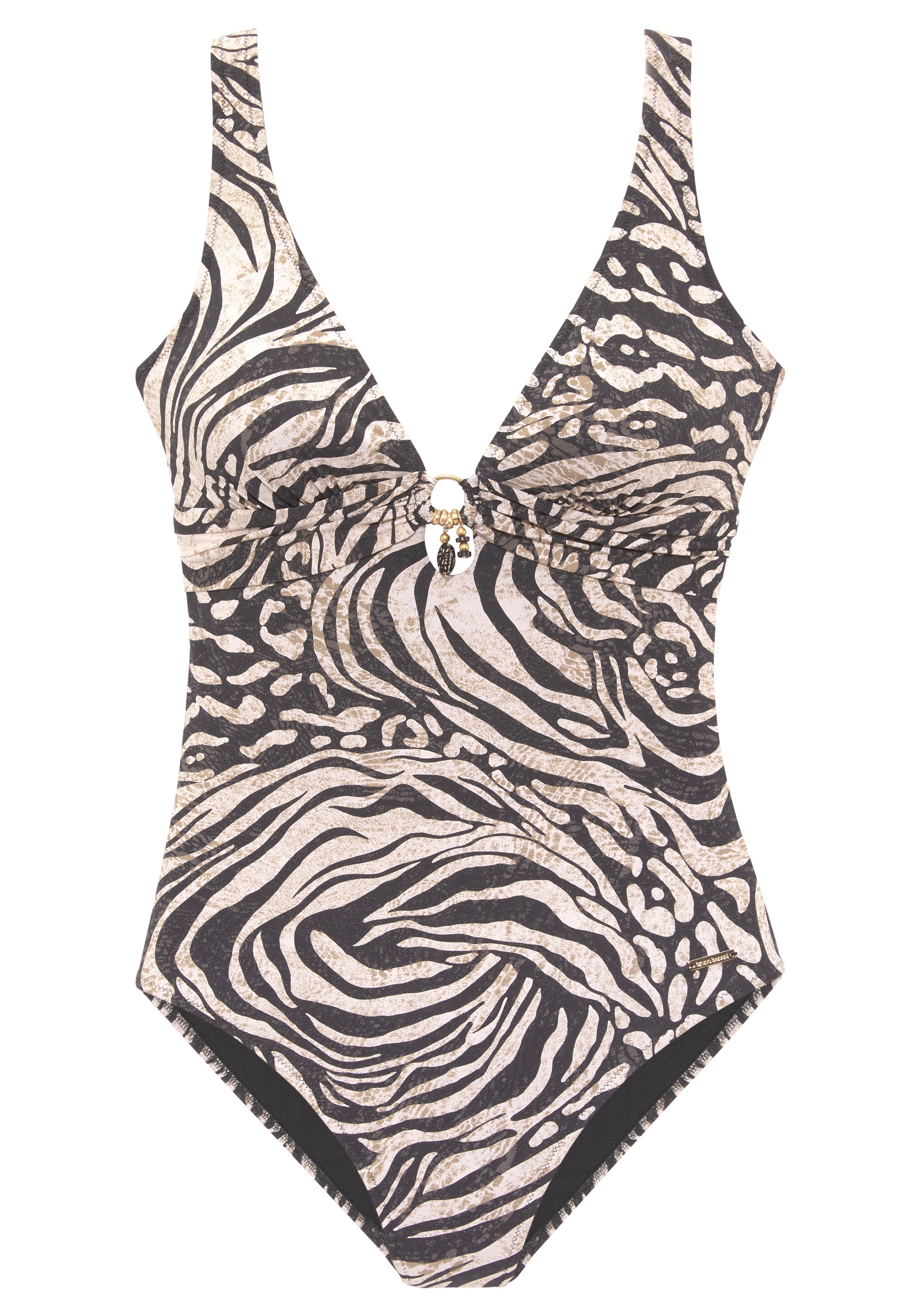 Bruno Banani Badeanzug in trendigem Animalprint
