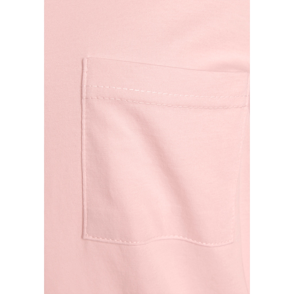 Vivance Dreams Pyjama, (2 tlg.), mit gemusterter Schlafhose