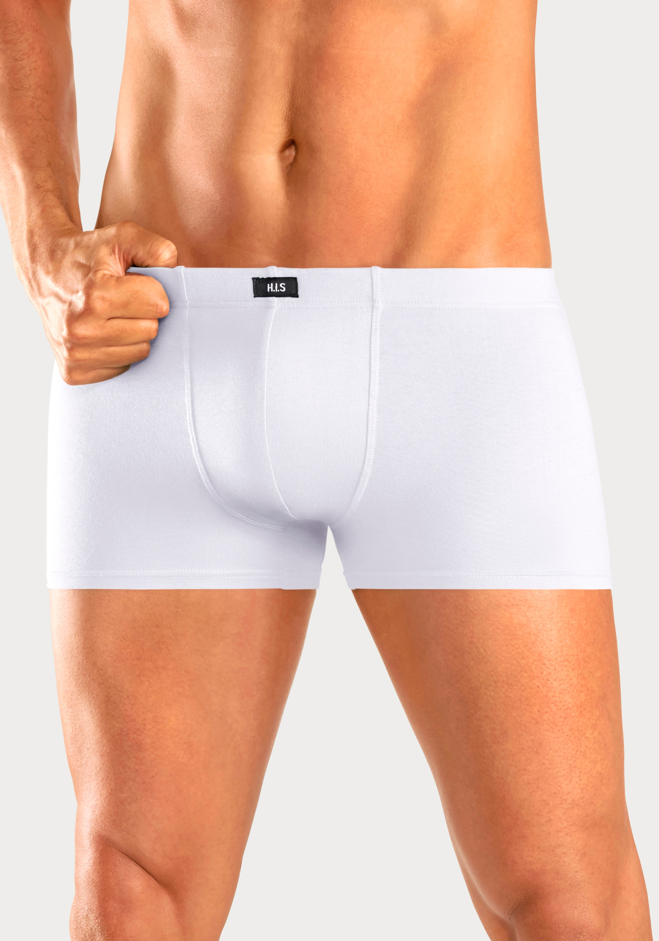 H.I.S Boxer "Boxershorts für Herren" Packung, 5 Stk. aus Baumwolle