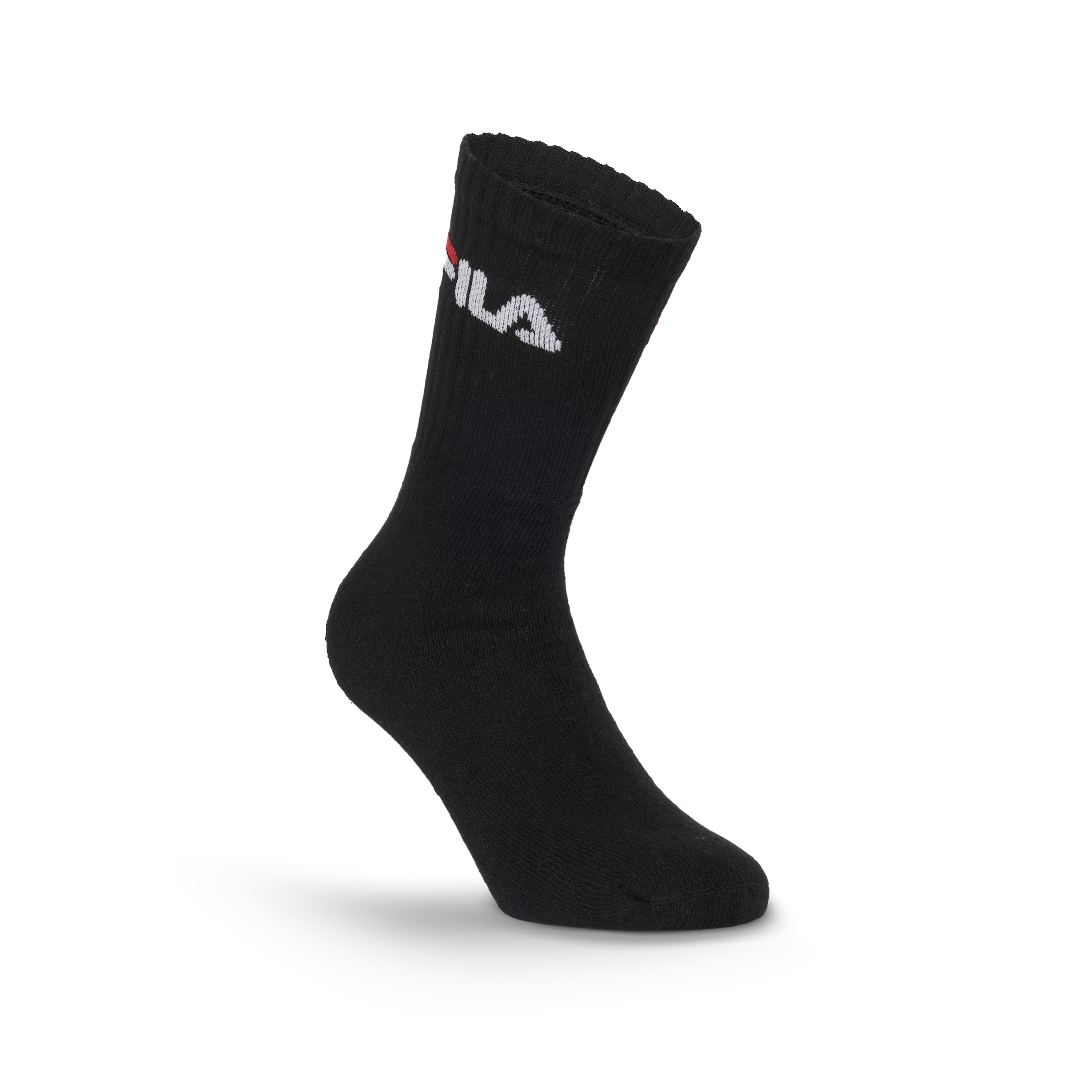 Fila Chaussettes de tennis »UNISEX CREW TENNIS FULL TERRY SOCKS« 3 cuis tlg. mit verstärkten Belastungszonen,