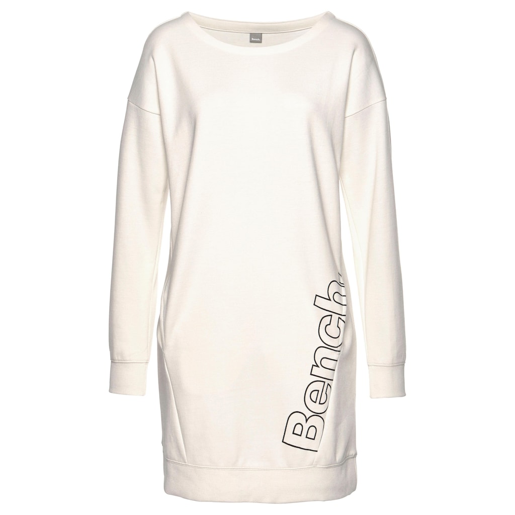 Bench. Loungewear Sweatkleid, mit seitlichem Logoprint