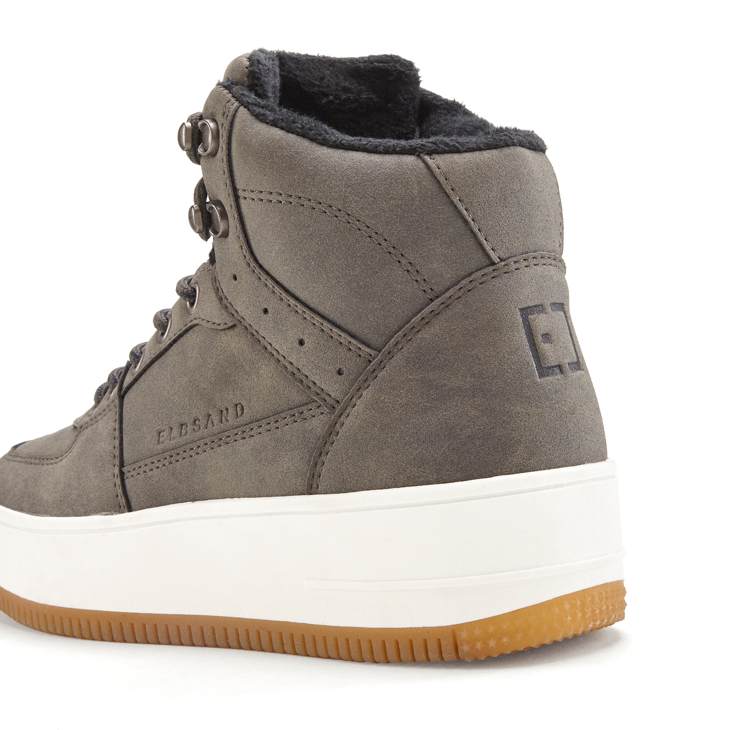 Elbsand Sneaker »Freizeitschuh, Halbschuh, High Top Sneaker, Turnschuh, Schnürschuh«  Schnürhalbschuh mit kuscheligem Warmfutter