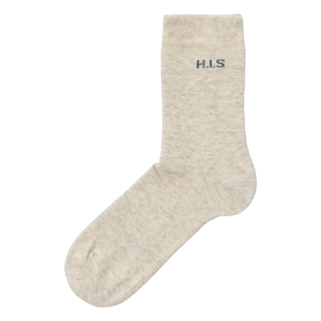H.I.S Socken, (Packung, 4 Paar), ohne einschneidendes Bündchen