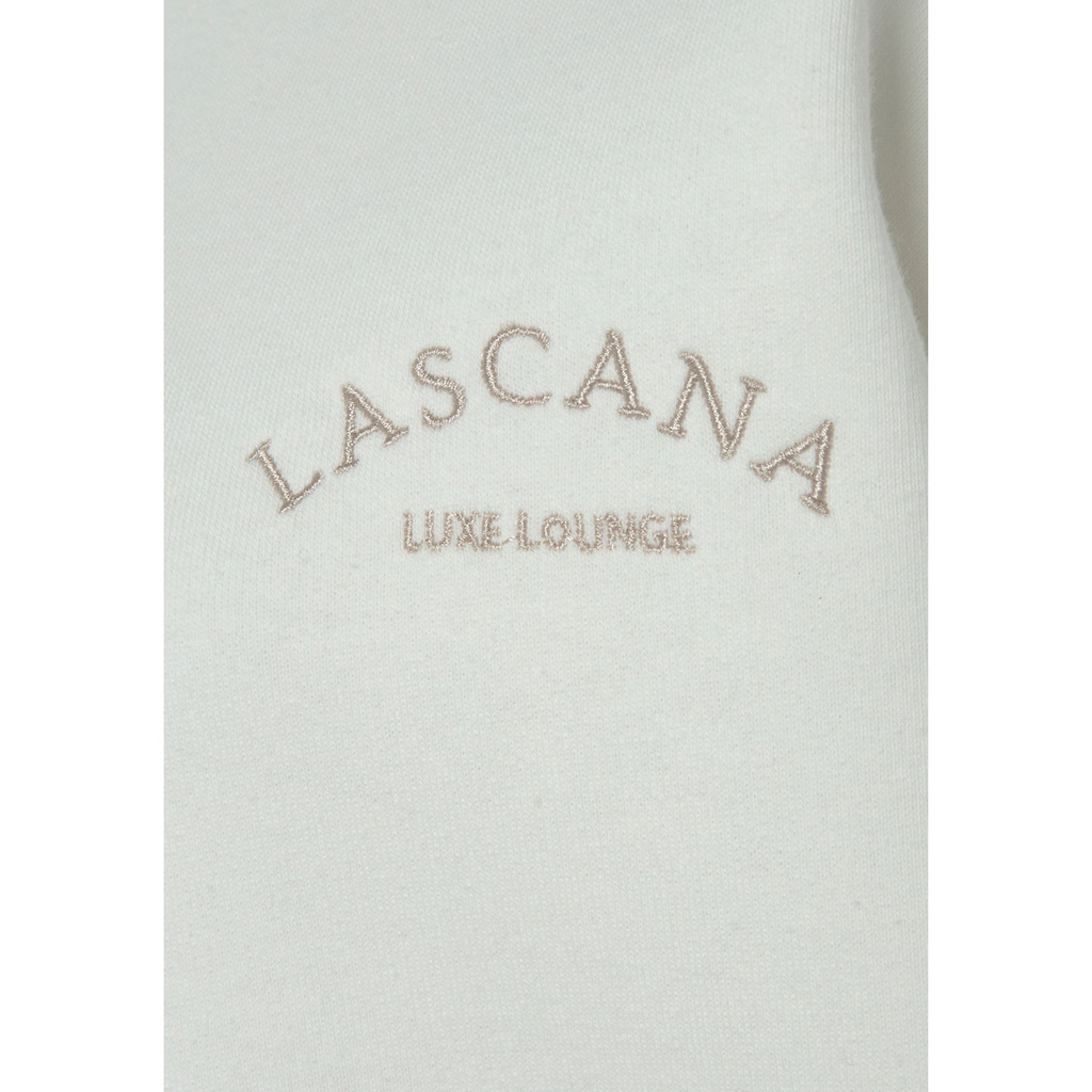 LASCANA Sweatshirt, mit weiten Ärmeln, Loungewear