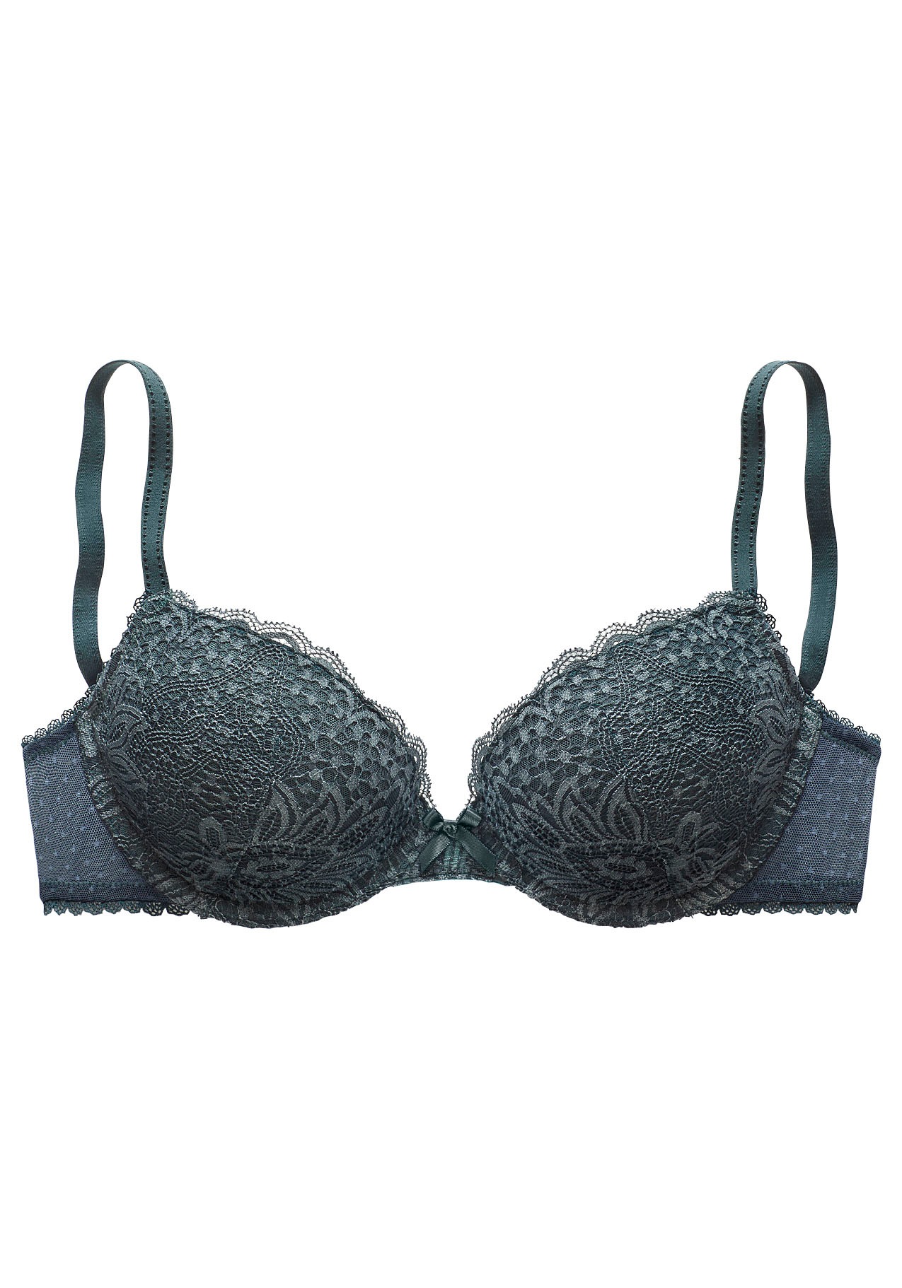 Vivance Push-up-BH rundherum mit floraler Spitze, Dessous
