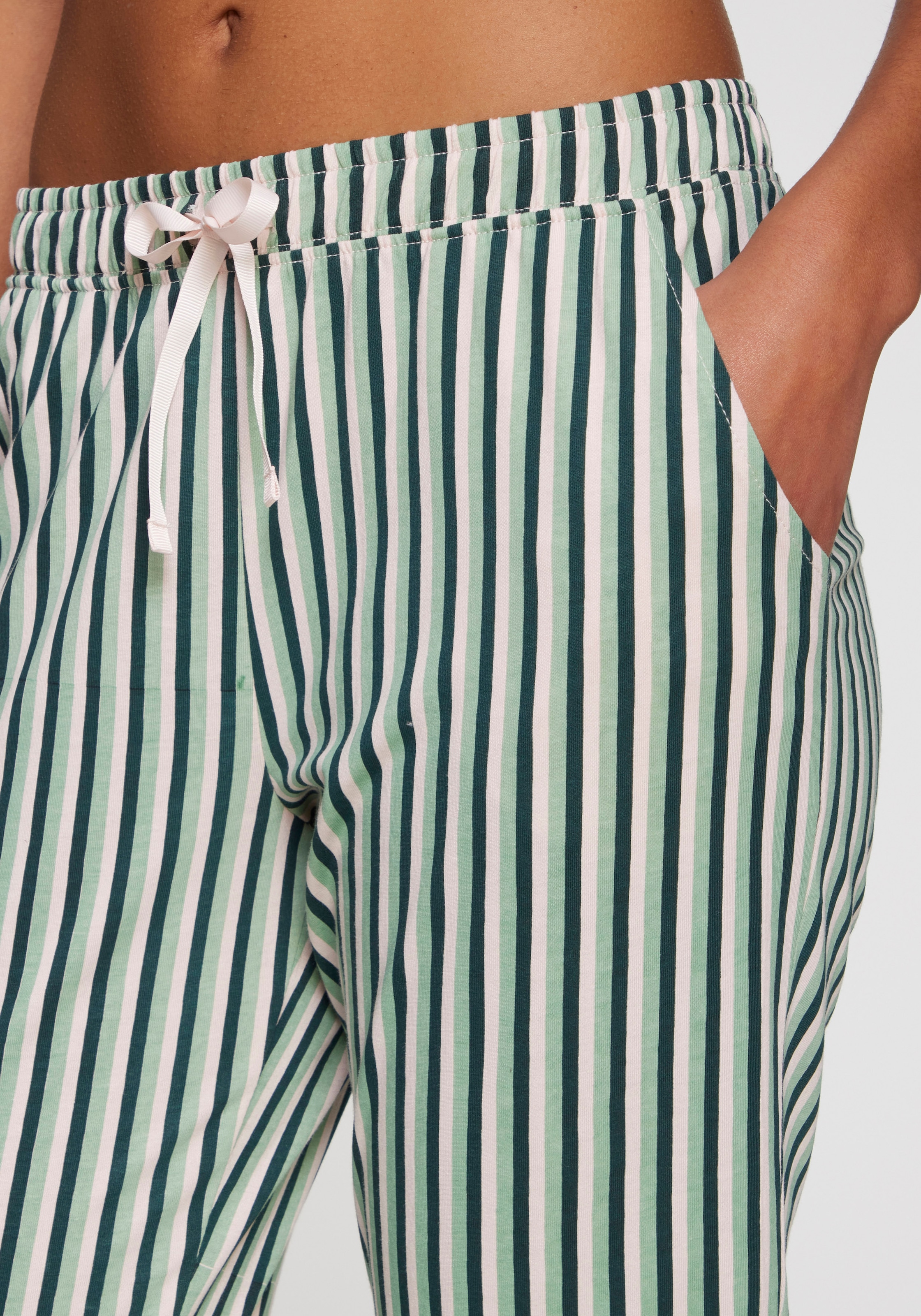 s.Oliver Pantalon de pyjama  Mit schönem Allovermuster