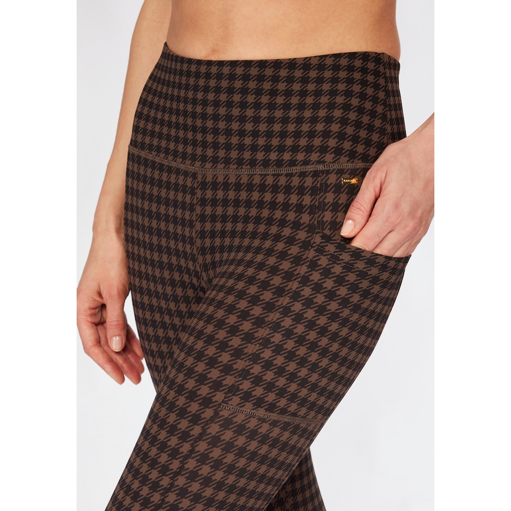 LASCANA Caprileggings, Sporthose im Allover-Druck