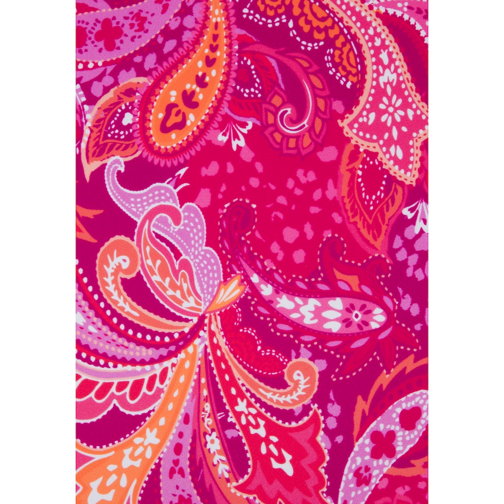 Vivance Badeanzug »Pretty«, mit V-Ausschnitt und modischem Paisleymuster