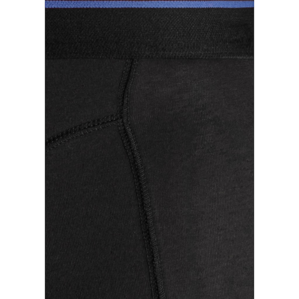 AUTHENTIC LE JOGGER Langer Boxer, (Packung, 5 St.), mit zweifarbigem Webbund und längerem Bein