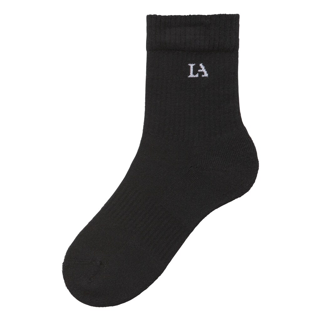 LASCANA ACTIVE Tennissocken, (Packung), mit Frotteé