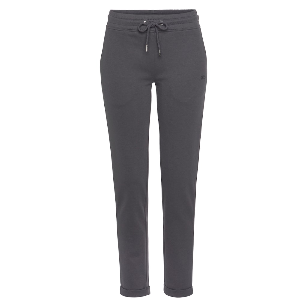 H.I.S Sweathose, Schlupfhose mit kleinem Aufschlag am Saum, Loungewear