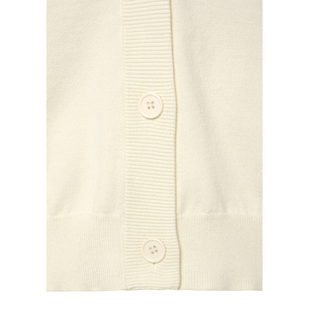 LASCANA Strickjacke, in kurzer Form, Loungewear