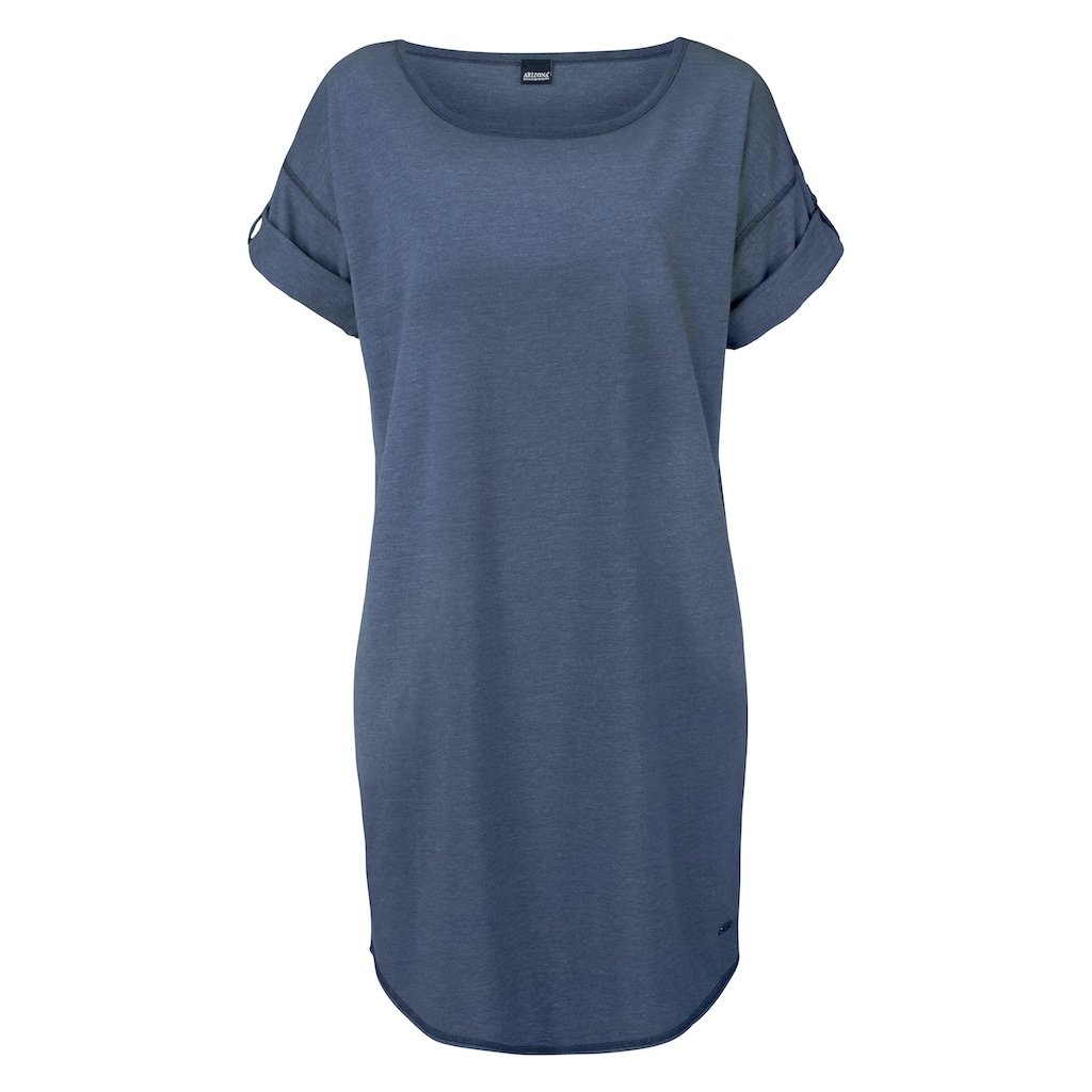 Arizona Sleepshirt, mit Rundhalsausschnitt