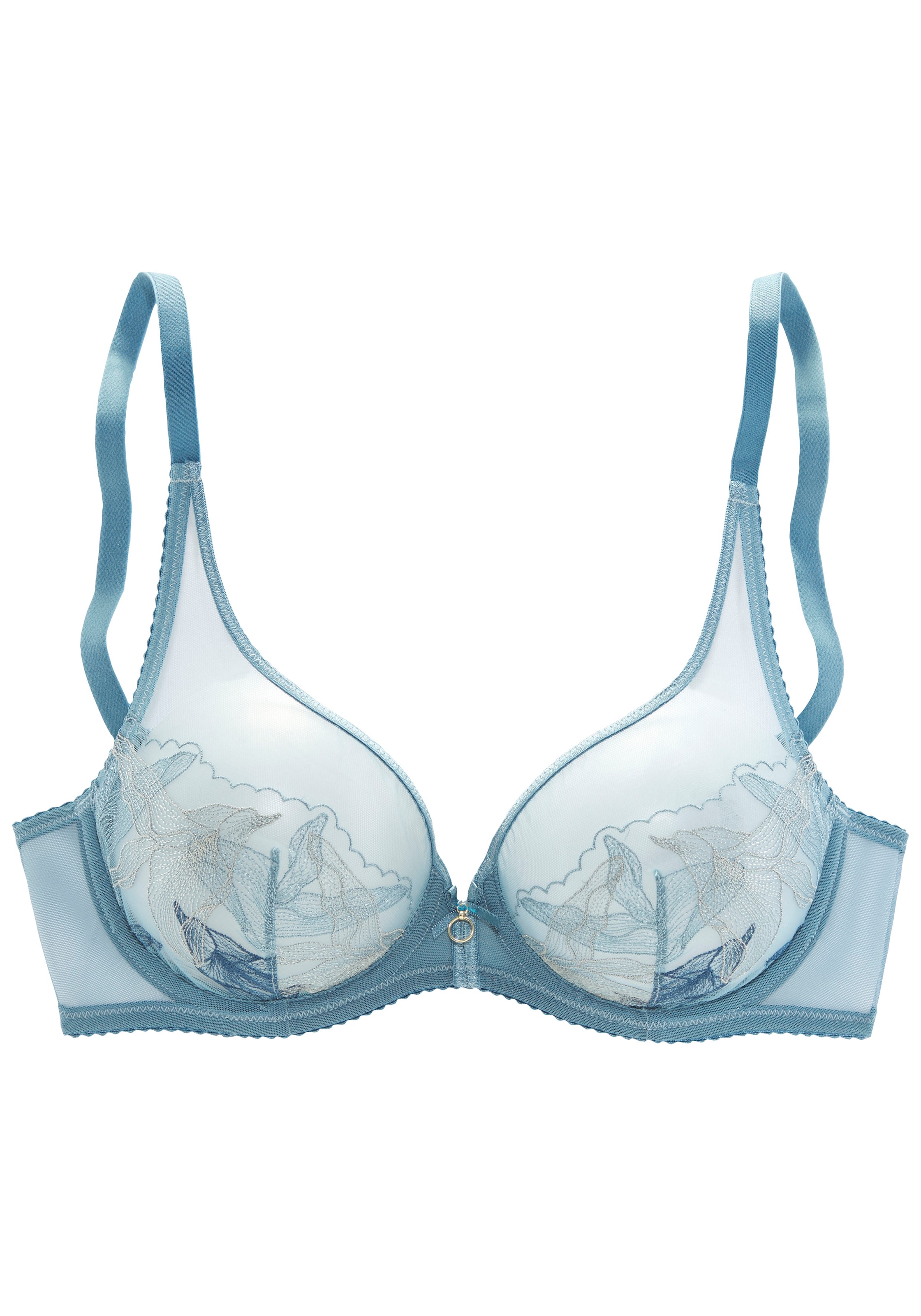 LASCANA Bügel-BH, mit hauchzarter Stickerei, sexy Dessous