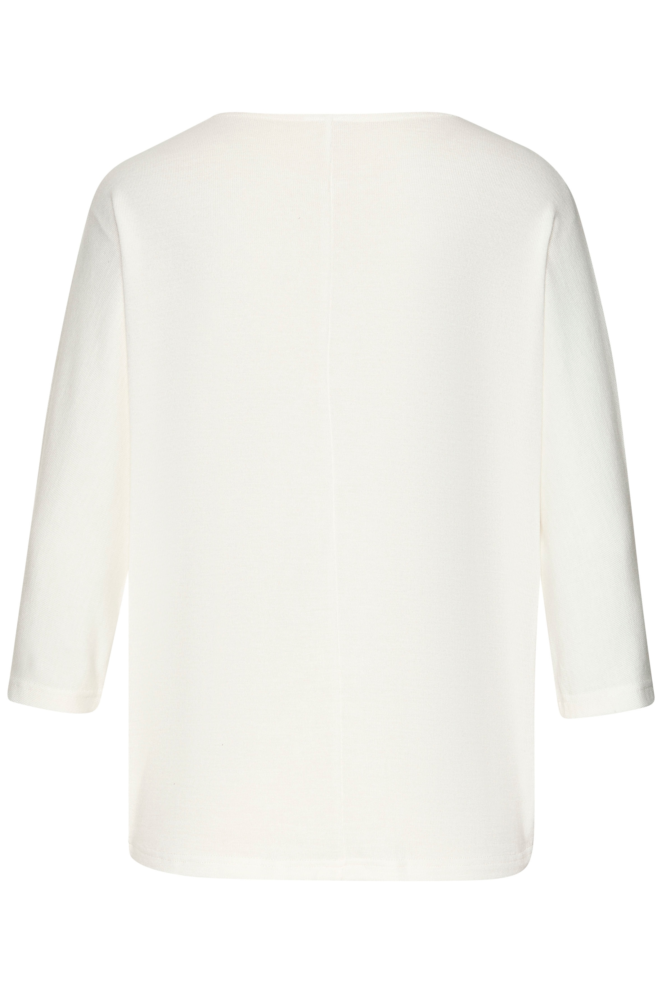 LASCANA Rundhalsshirt »mit funkelnden Strass-Steinen« aus weichem Viskose-Strick