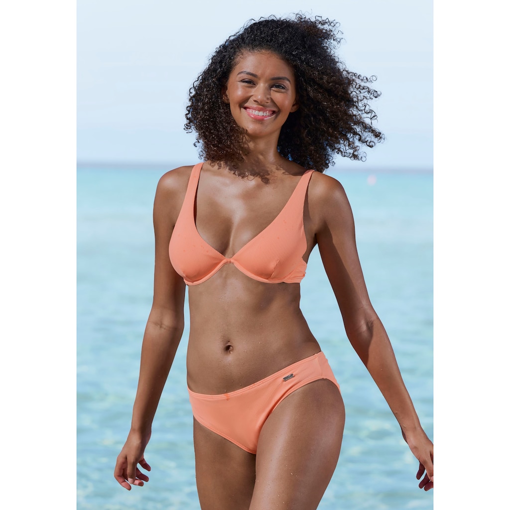 Venice Beach Bikini-Hose »Lucky«, aus gerippter Strukturware