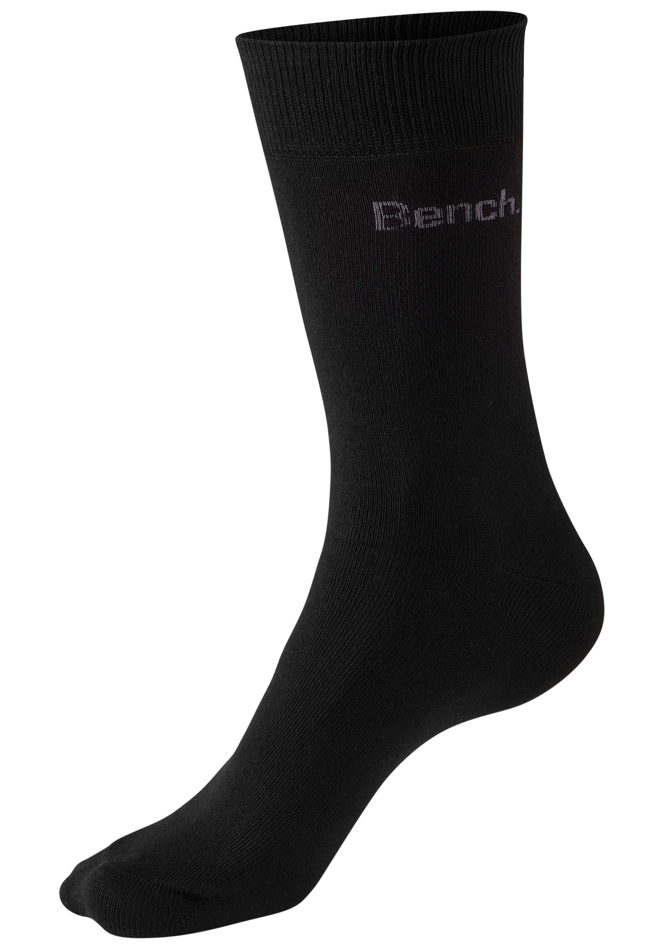 Bench. Chaussettes basiques »Herrensocken für Beruf und Freizeit« Paquet, 6 Couple tlg. avec petit logo de marque coloré
