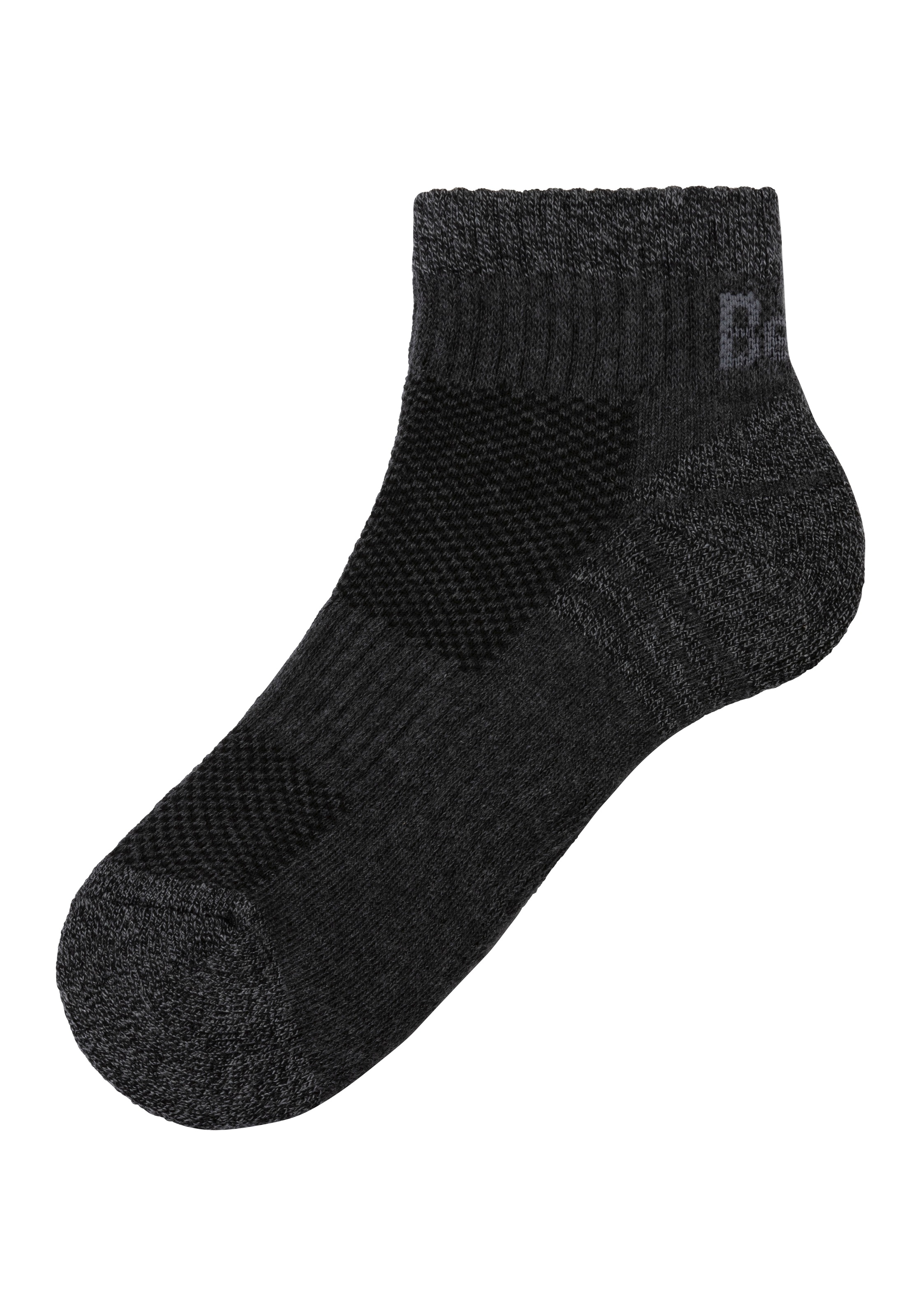 Bench. Kurzsocken Packung, 3 Stk. tlg. mit Mittelfussgummi und Pikee