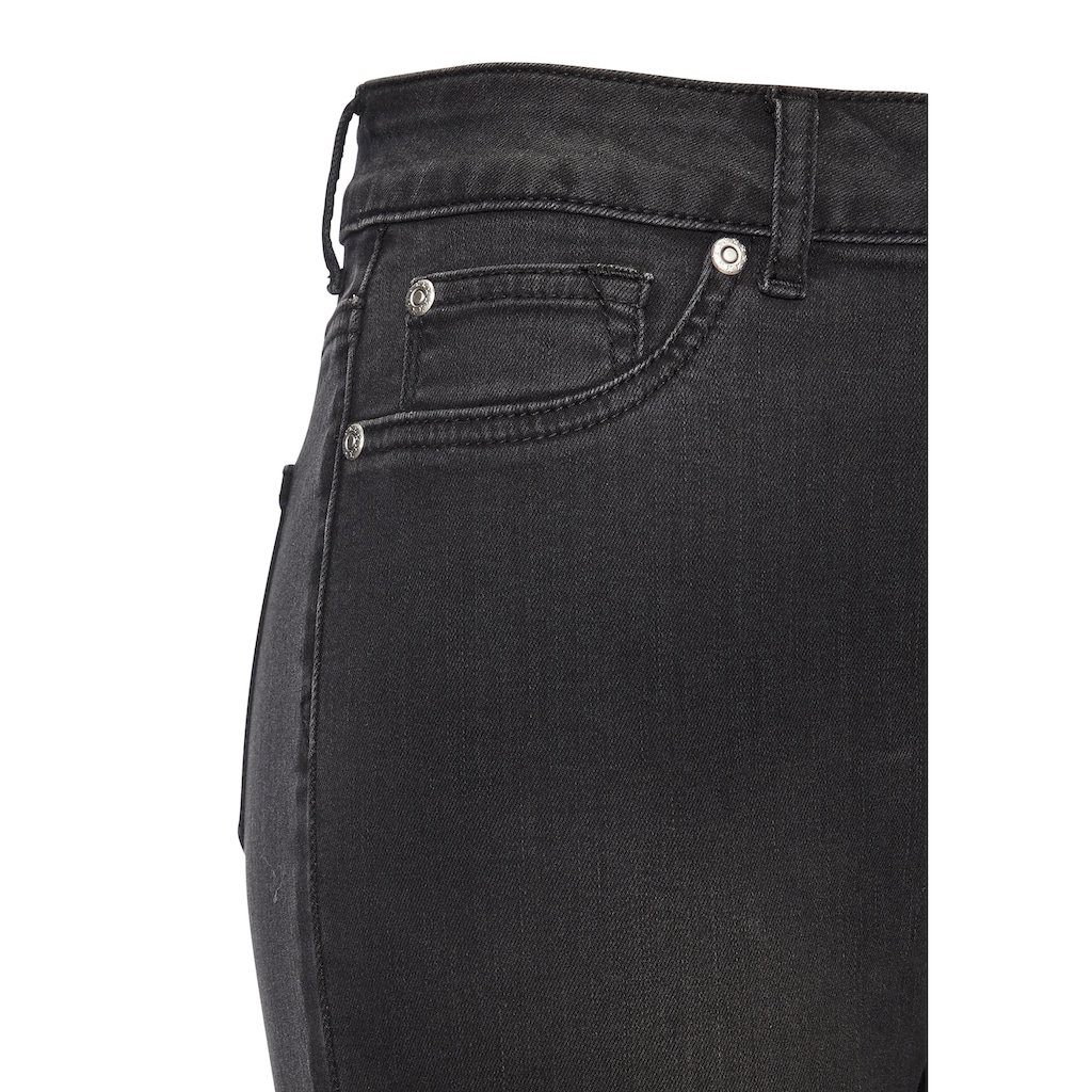 LASCANA Jeansleggings, 7/8-Länge in Skinny-Form, Stretch-Denim, Basic