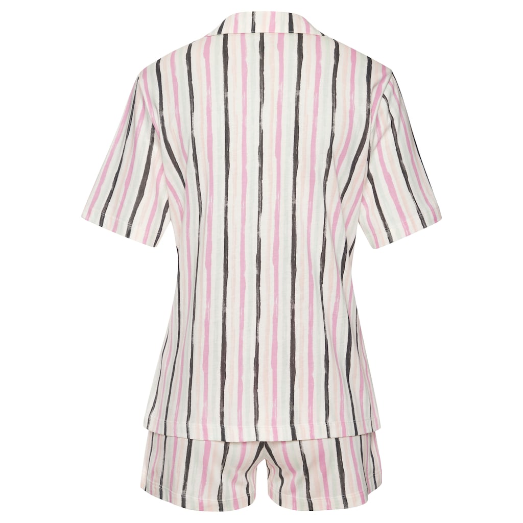 Vivance Dreams Shorty, (2 tlg.), mit Aquarell-Muster