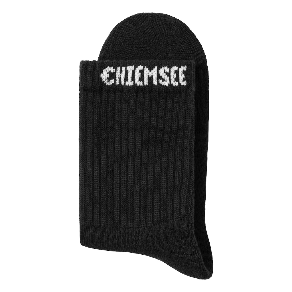 Chiemsee Tennissocken, (Packung, 6 Paar), mit eingestricktem Markennamen
