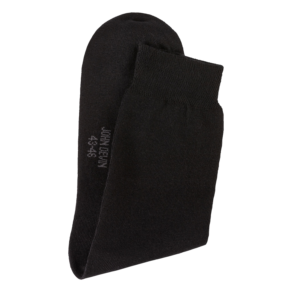 John Devin Businesssocken, (Packung, 6 Paar), lange Form, wertig in Box verpackt