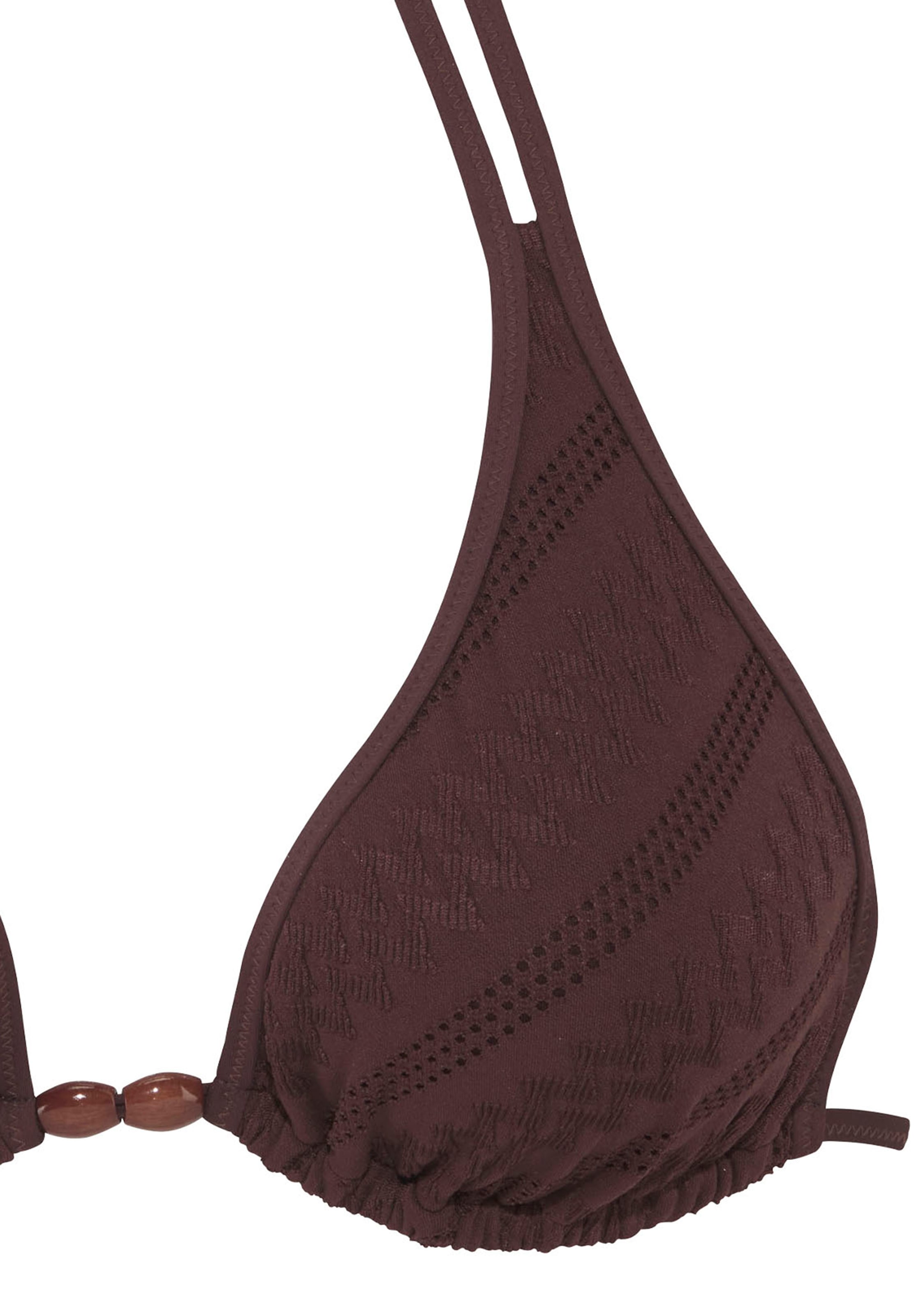 s.Oliver Triangel-Bikini »Naila«, (Set), mit Struktur